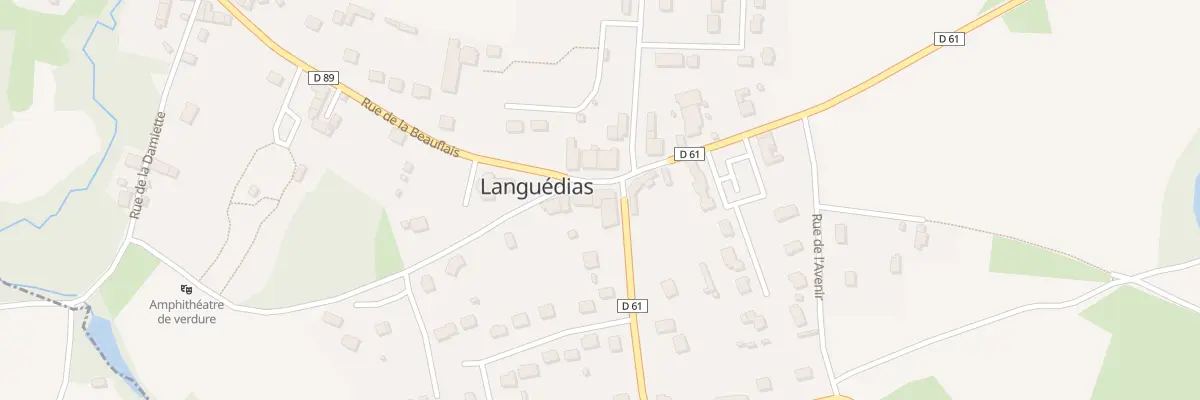Plan du 5016 Le Bourg à Languédias