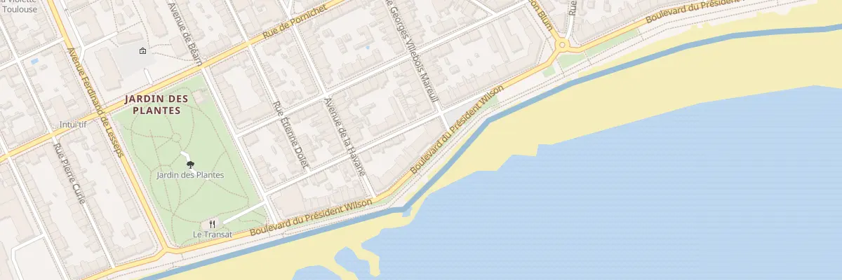 Plan du 43 Bd du Président Wilson à Saint-Nazaire