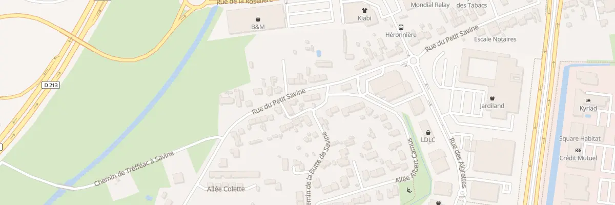 Plan du 31 Rue du Petit Savine à Trignac