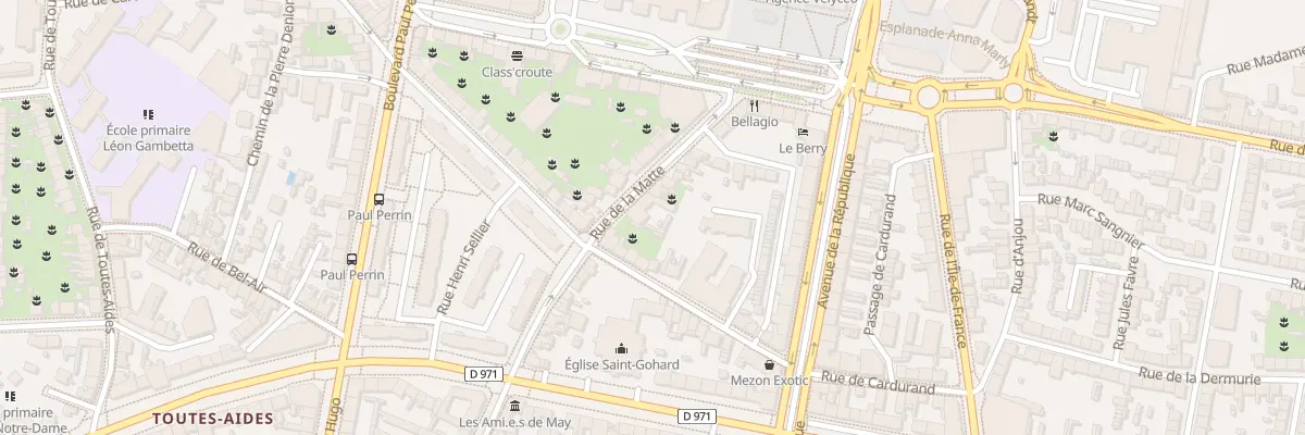Plan du 70 Rue de la Matte à Saint-Nazaire