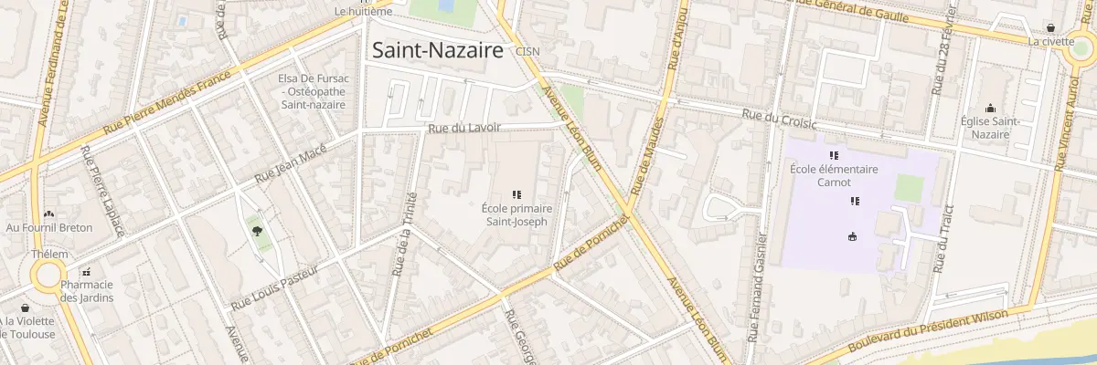 Plan du 17 Rue P. Girard de la Cantrie à Saint-Nazaire