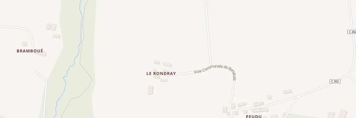 Plan du 5712 Le Rondrais à Allaire