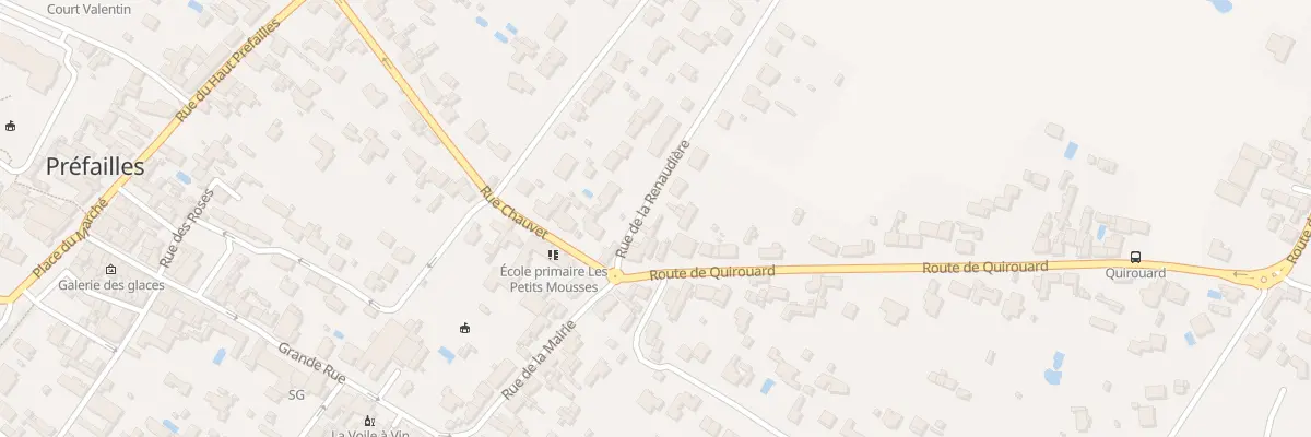 Plan du 6 Rue de la Renaudière à Préfailles