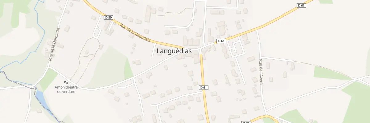 Plan du 9 Pl de l’Église à Languédias