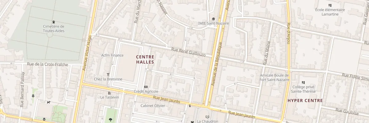 Plan du 31 Rue René Guillouzo à Saint-Nazaire