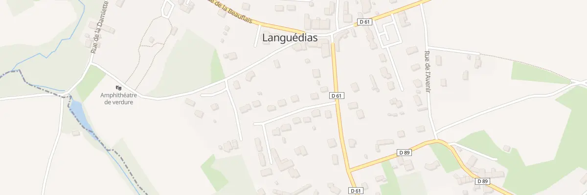 Plan du 6 Lot du Bourg à Languédias