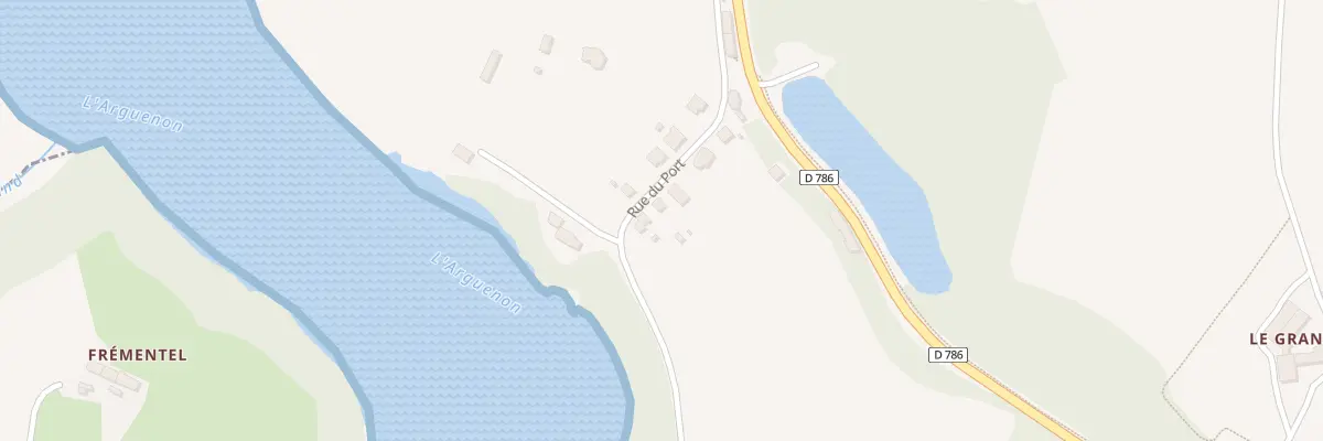 Plan du 4 Rue du Port à Créhen