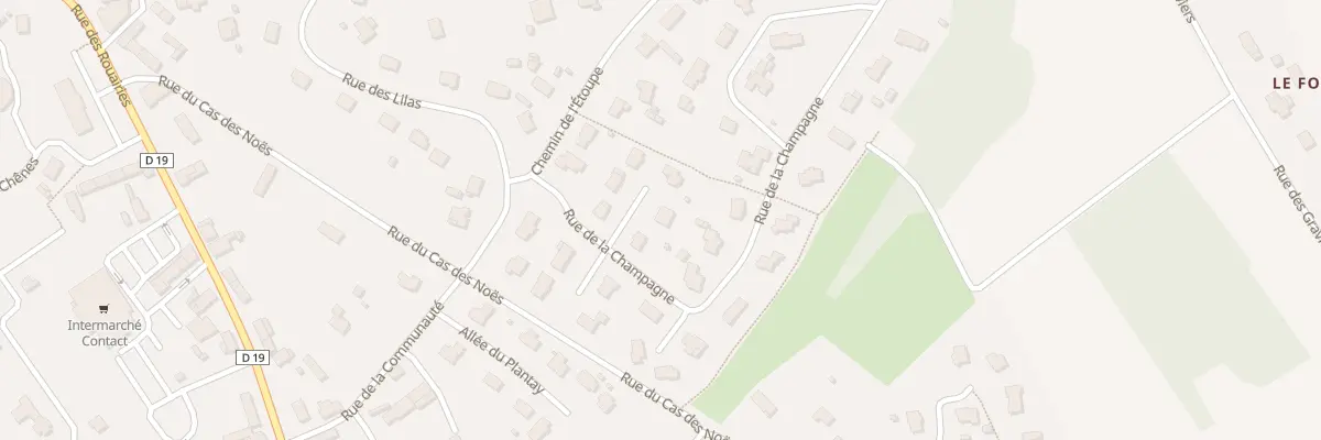 Plan du 9A Rue de la Champagne à Plélan-le-Petit