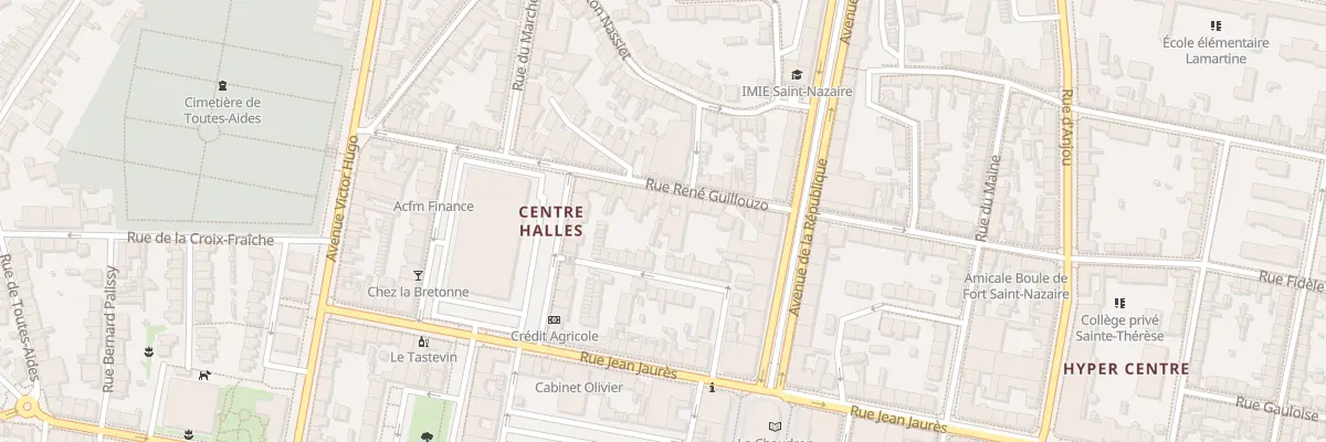 Plan du 35 Rue René Guillouzo à Saint-Nazaire