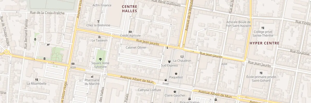 Plan du 59 Rue Jean Jaurès à Saint-Nazaire