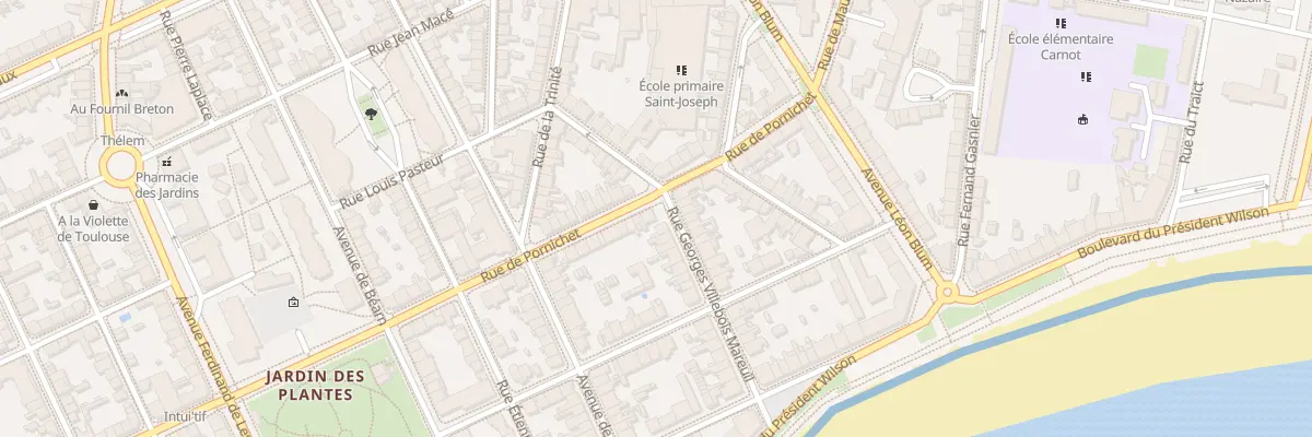 Plan du 15 Rue de Pornichet à Saint-Nazaire