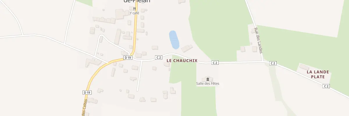 Plan du 5175F Le Chauchix à Saint-Michel-de-Plélan