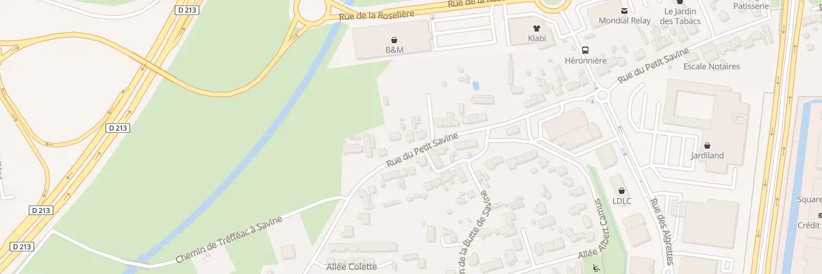 Plan du 62 Rue du Petit Savine à Trignac