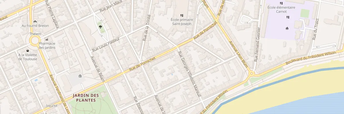 Plan du 17 Rue de Pornichet à Saint-Nazaire