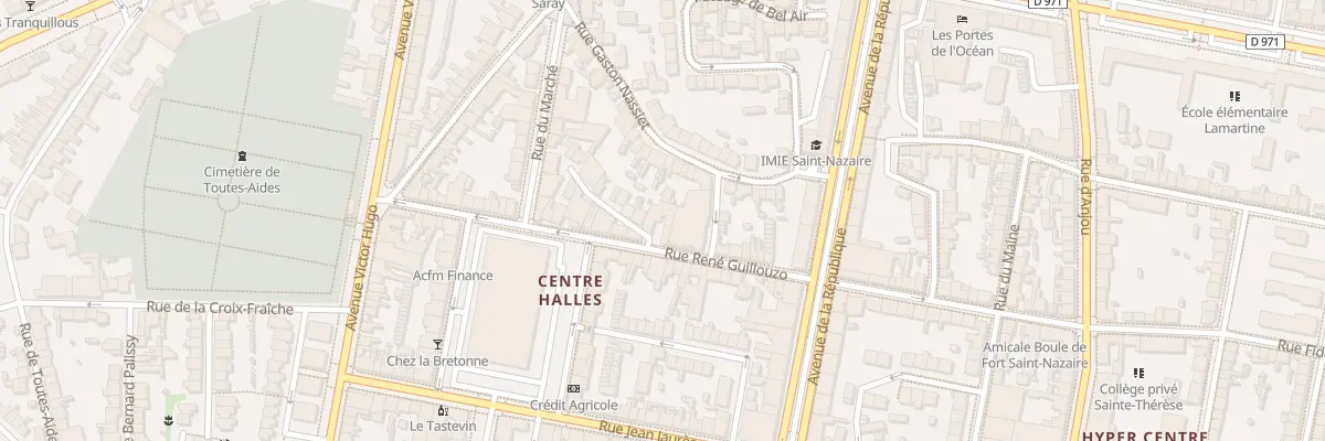 Plan du 36 Rue René Guillouzo à Saint-Nazaire