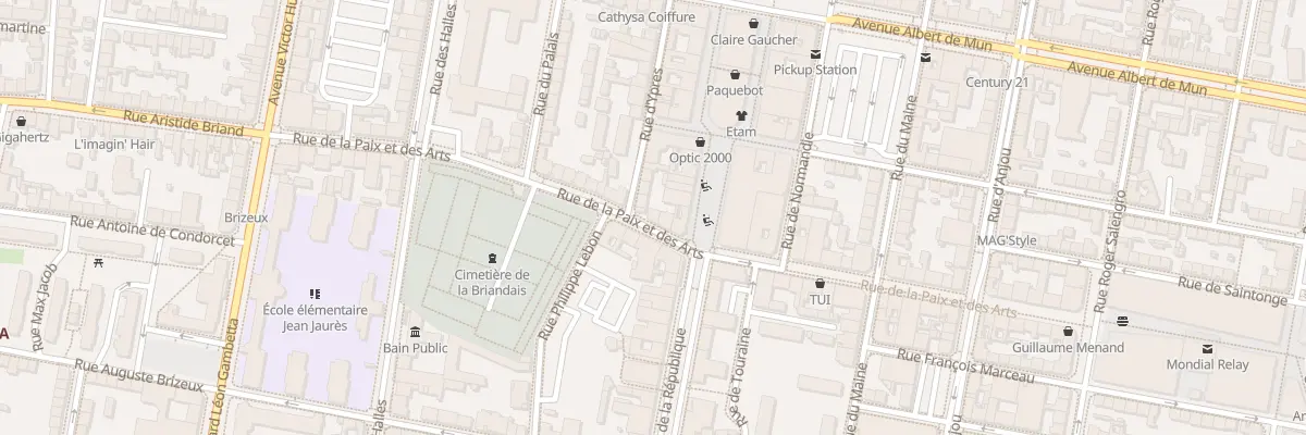 Plan du 32B Rue de la Paix et des Arts à Saint-Nazaire