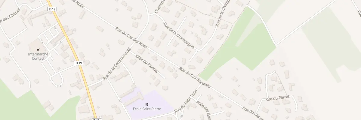 Plan du 12 Rue de la Champagne à Plélan-le-Petit