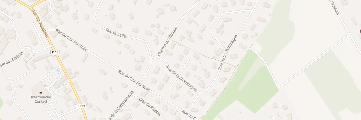 Plan du 3 Rue de la Champagne à Plélan-le-Petit