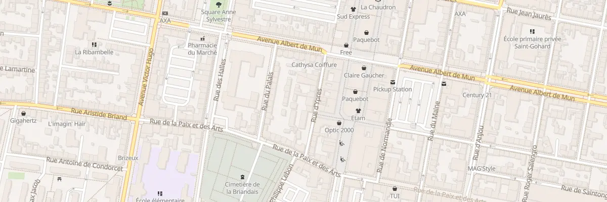 Plan du 13 Rue d’Ypres à Saint-Nazaire