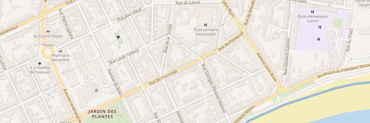 Plan du 22 Rue de Pornichet à Saint-Nazaire