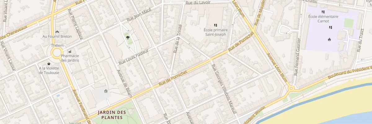 Plan du 28 Rue de Pornichet à Saint-Nazaire