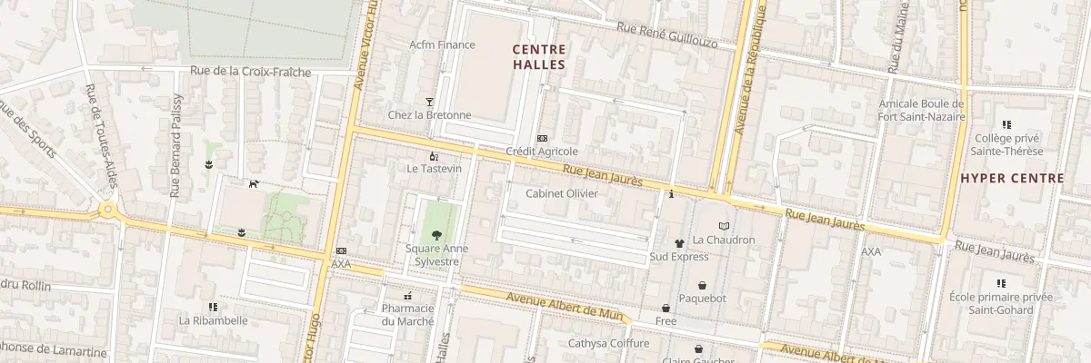 Plan du 73 Rue Jean Jaurès à Saint-Nazaire
