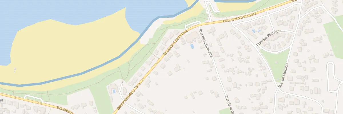 Plan du 173 Bd de la Tara à La Plaine-sur-Mer
