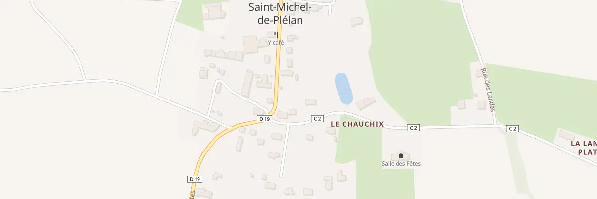 Plan du 3 Rue de la Cle des Champs à Saint-Michel-de-Plélan