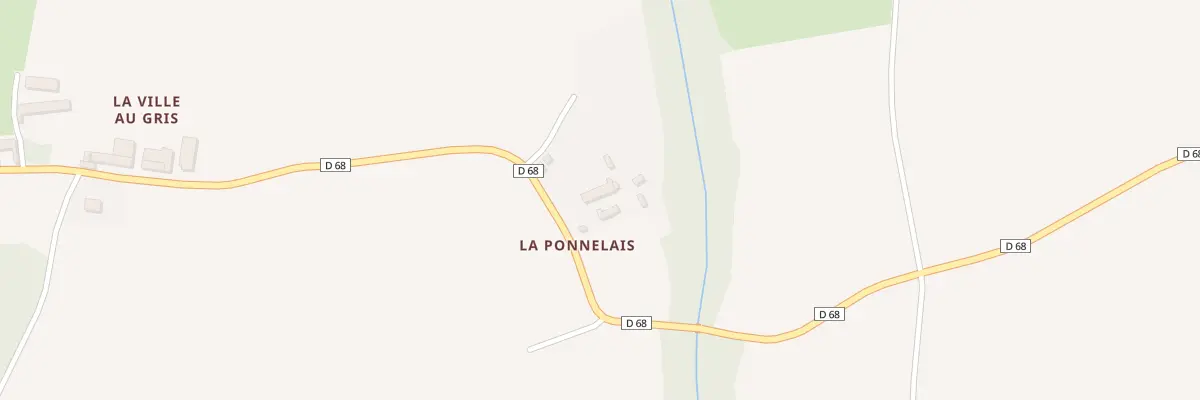 Plan du 5553 La Ponnelais à Corseul
