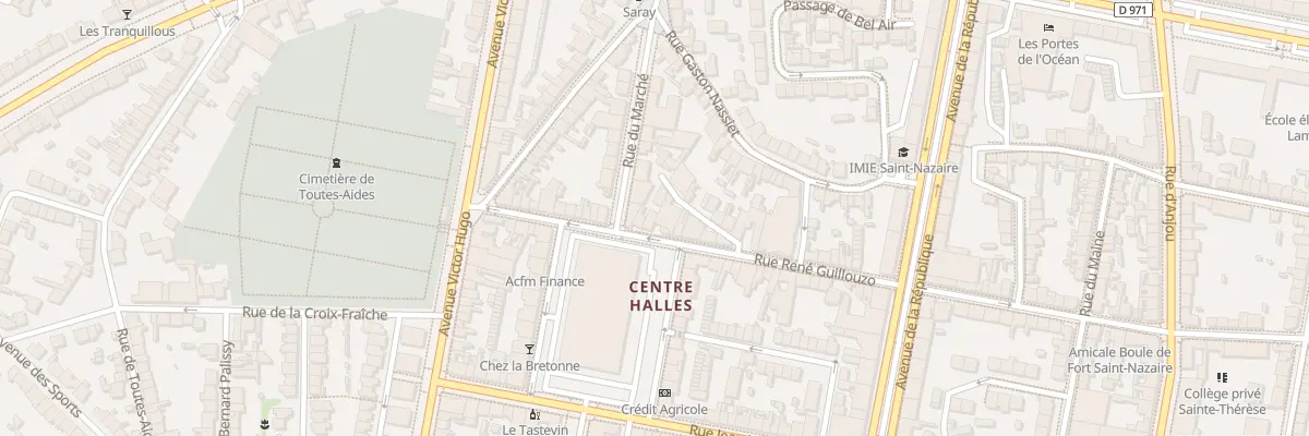 Plan du 52 Rue René Guillouzo à Saint-Nazaire