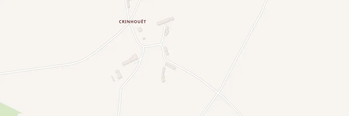Plan du 8 Crinhouet à Broons