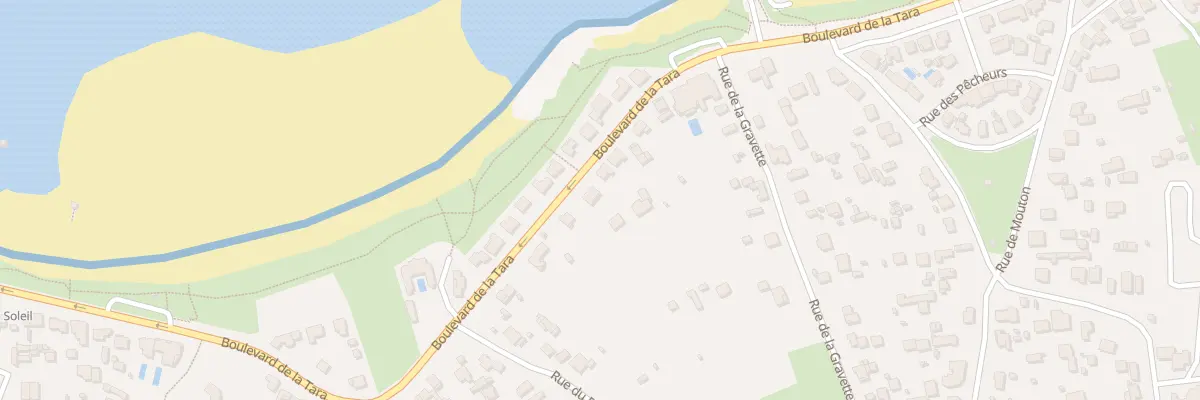 Plan du 175 Bd de la Tara à La Plaine-sur-Mer