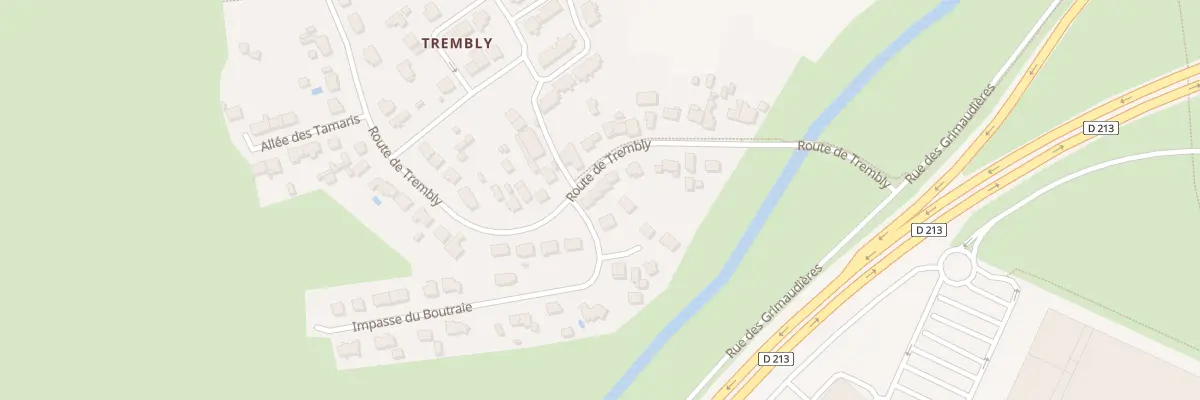 Plan du 17 Rte de Trembly à Trignac