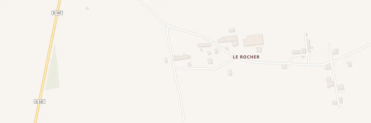 Plan du 5104 Le Rocher à Tréal