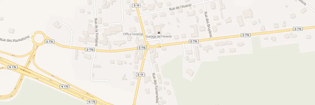 Plan du 12 Rue de la Libération à Plélan-le-Petit