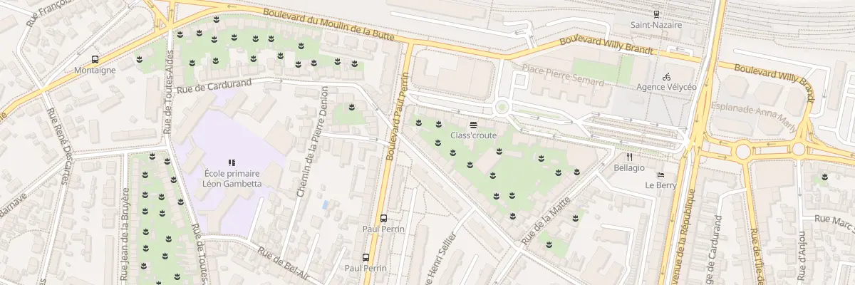 Plan du 76 Rue de Cardurand à Saint-Nazaire