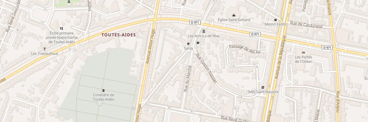 Plan du 32 Rue de la Matte à Saint-Nazaire