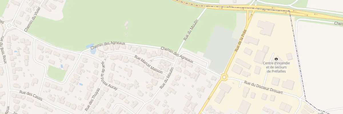 Plan du 2 Rue Louis Berthaud à Préfailles