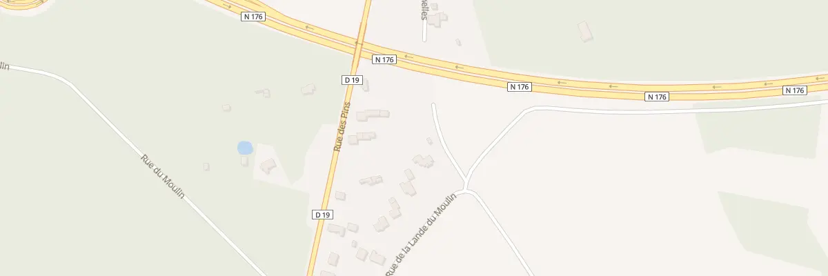 Plan du 7 Rue de la Lande du Moulin à Plélan-le-Petit