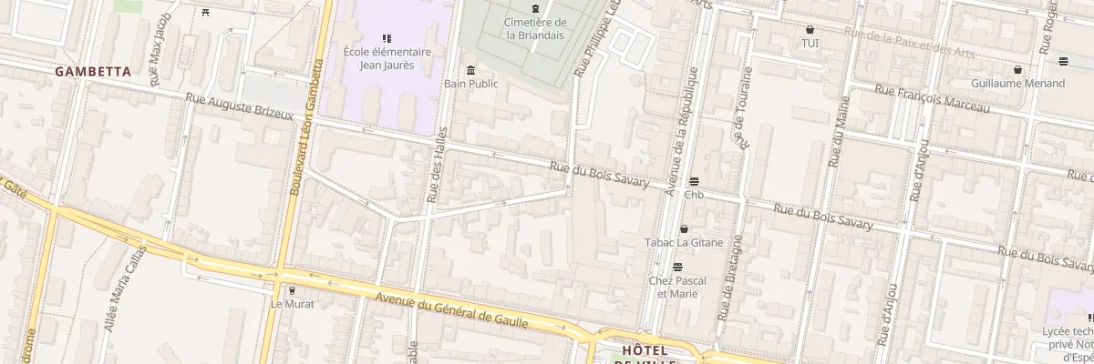 Plan du 59 Rue du Bois Savary à Saint-Nazaire