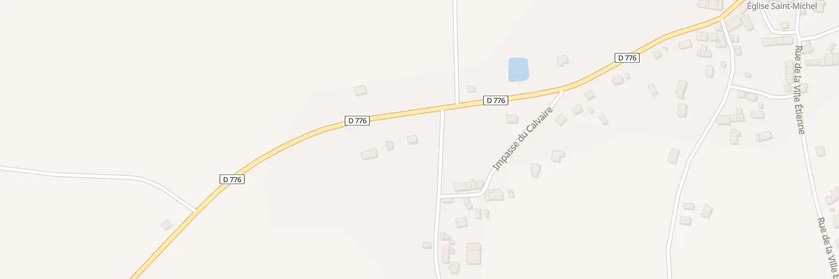 Plan du 5400 Rue du Calvaire à Monteneuf