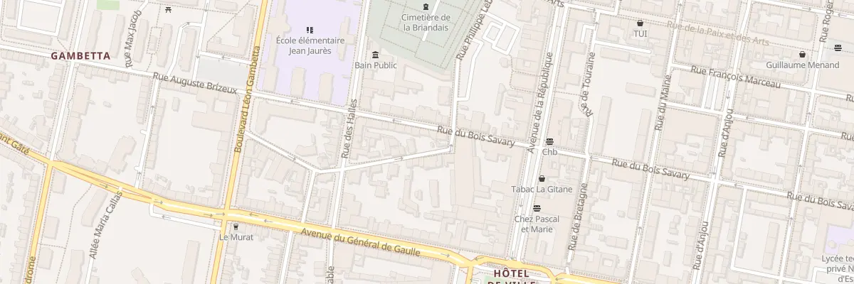 Plan du 61 Rue du Bois Savary à Saint-Nazaire