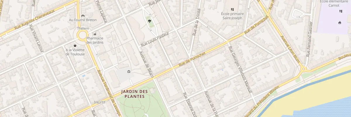 Plan du 38 Rue de Pornichet à Saint-Nazaire