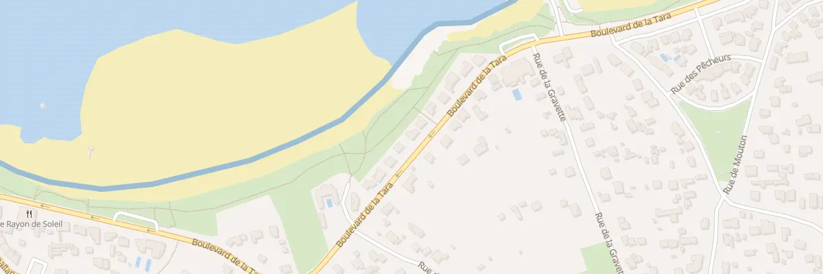 Plan du 90 Bd de la Tara à La Plaine-sur-Mer