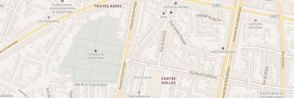 Plan du 14 Rue de la Matte à Saint-Nazaire
