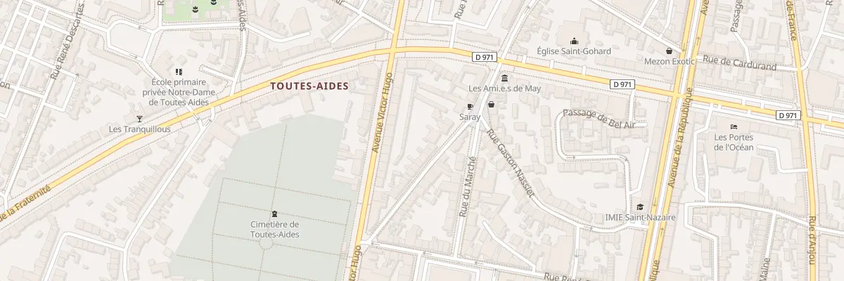 Plan du 27 Rue de la Matte à Saint-Nazaire