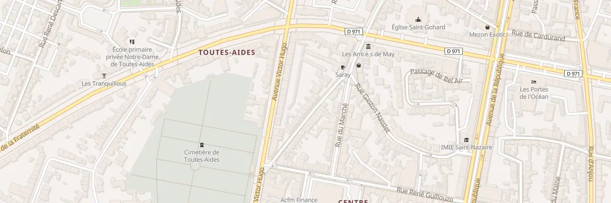 Plan du 23 Rue de la Matte à Saint-Nazaire