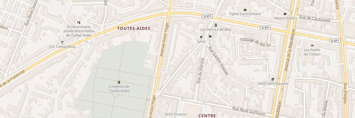 Plan du 21 Rue de la Matte à Saint-Nazaire