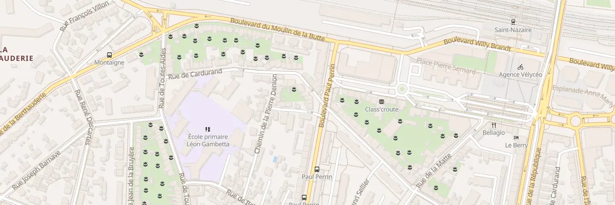 Plan du 49 Rue de Cardurand à Saint-Nazaire