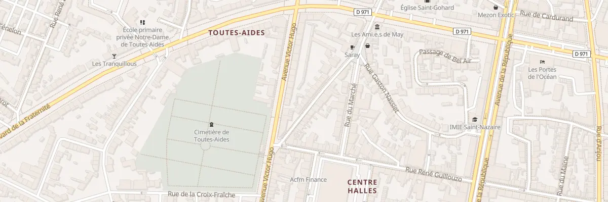 Plan du 13 Rue de la Matte à Saint-Nazaire